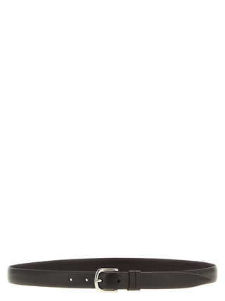 Brown Leather Regular Belt