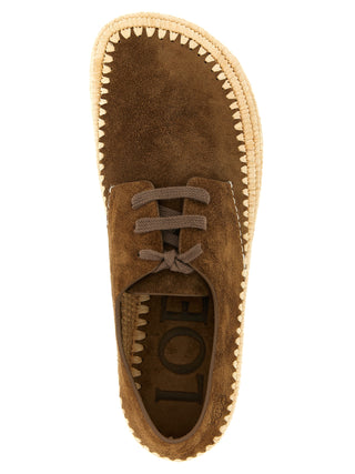 Brown Calfskin Espadrilles