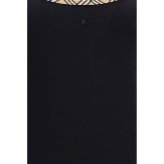 Black Polyamide One-Piece Swimsuit