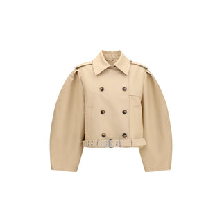 Beige Cotton Jacket