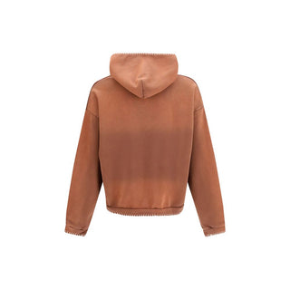 Brown Cotton Sweatshirt