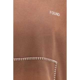 Brown Cotton Sweatshirt
