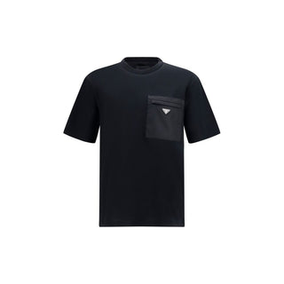 Black Cotton T-Shirt