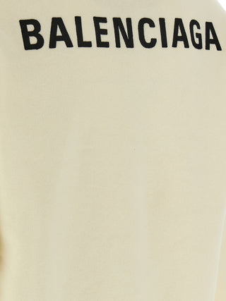 Beige Cotton Sweatshirt