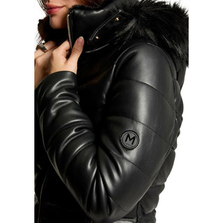 Black Polyethylene Full-Length Jacket