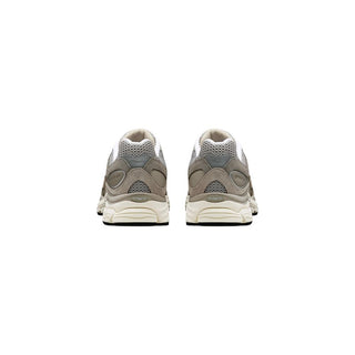 Gray Synthetic Athletic Sneakers