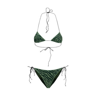 Bikini bicolor de poliamida