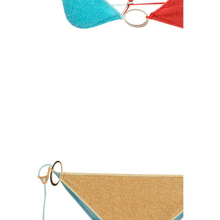 Bikini multicolor de poliamida