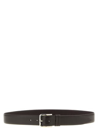 Brown Leather Regular Belt