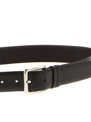 Brown Leather Regular Belt