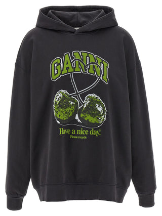 Gray Organic Cotton Hoodie