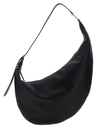 Bolso de hombro de becerro negro