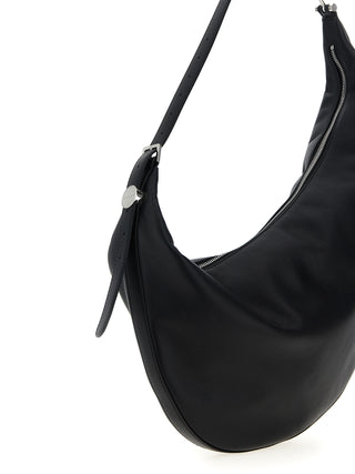 Bolso de hombro de becerro negro