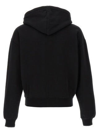 Sudadera de algodón negro