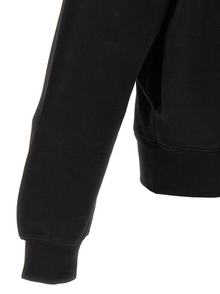 Sudadera de algodón negro