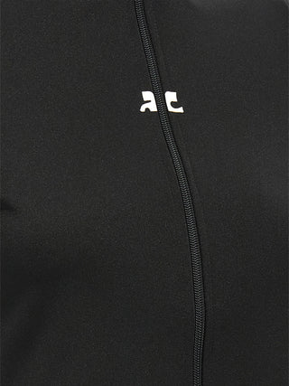 Black Polyester Top