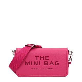 Pink Leather Crossbody Bag