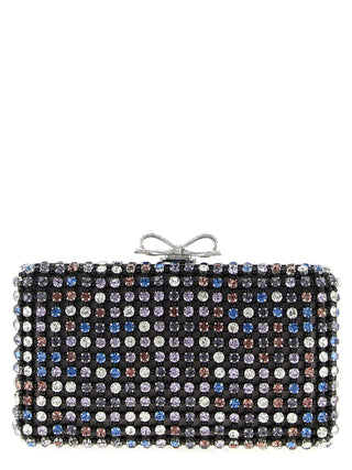 Multicolor Polyester Clutch Bag