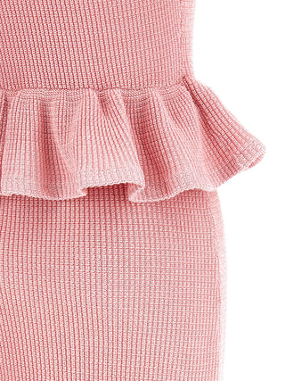Multicolor Polyester Midi Dress