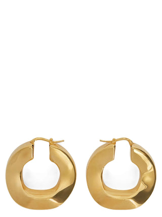 Pendientes dorados de cobre