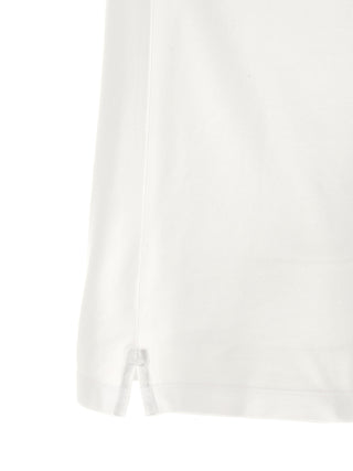 White Cotton Polo Shirt