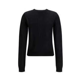 Black Cotton Cardigan