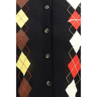 Black Cotton Cardigan