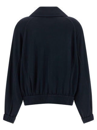 Blue Cotton Bomber