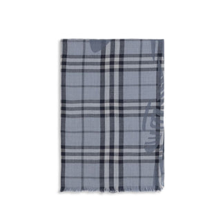 Blue Wool Oves Aries Foulard