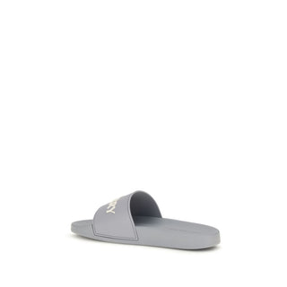 Gray Rubber Slides