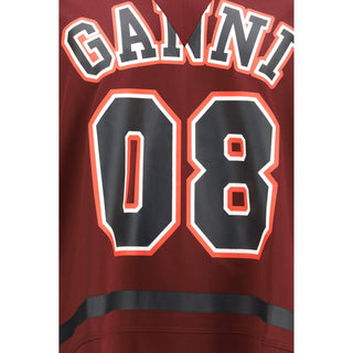 Ropa deportiva de poliéster burdeos