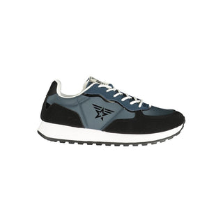Blue Polyurethane Men's Sneaker