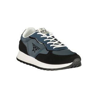 Blue Polyurethane Men's Sneaker