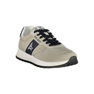 Zapatillas deportivas para hombre de poliuretano beige