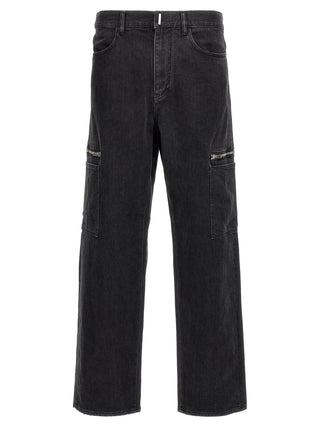 Black Cotton Jeans Denim