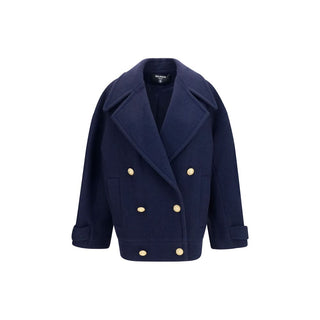 Blue Wool Oves Aries Coat