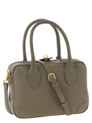 Bolso bicolor de piel de cabra