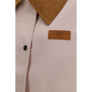 Multicolor Polyester Full-Length Jacket