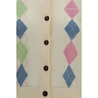 Beige Cotton Cardigan