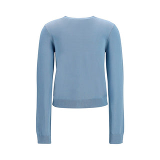 Blue Cotton Cardigan
