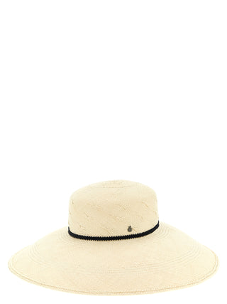 Sombrero de tela beige para el sol