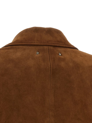 Brown Lamb Leather Leather Jacket