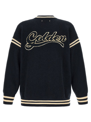 Blue Cotton Cardigan