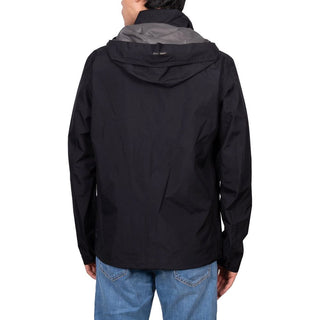 Black Polyester Shell Jacket