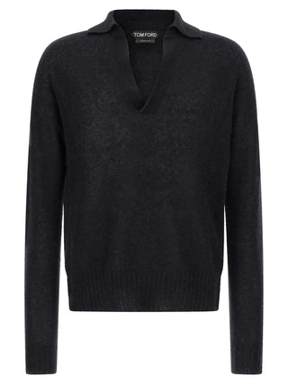 Black Cashmere Cardigan