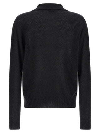 Black Cashmere Cardigan