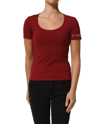 Black Wool Knit Deep V-Neck Long Sleeves Top