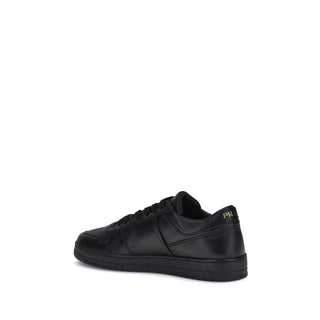 Zapatillas bajas negras de piel de becerro Bos Taurus