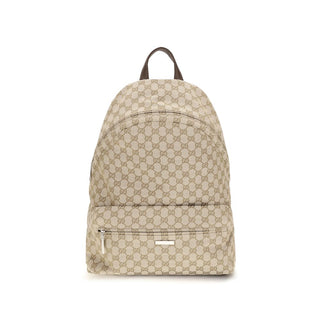 Beige Polyester Backpack