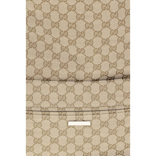 Beige Polyester Backpack